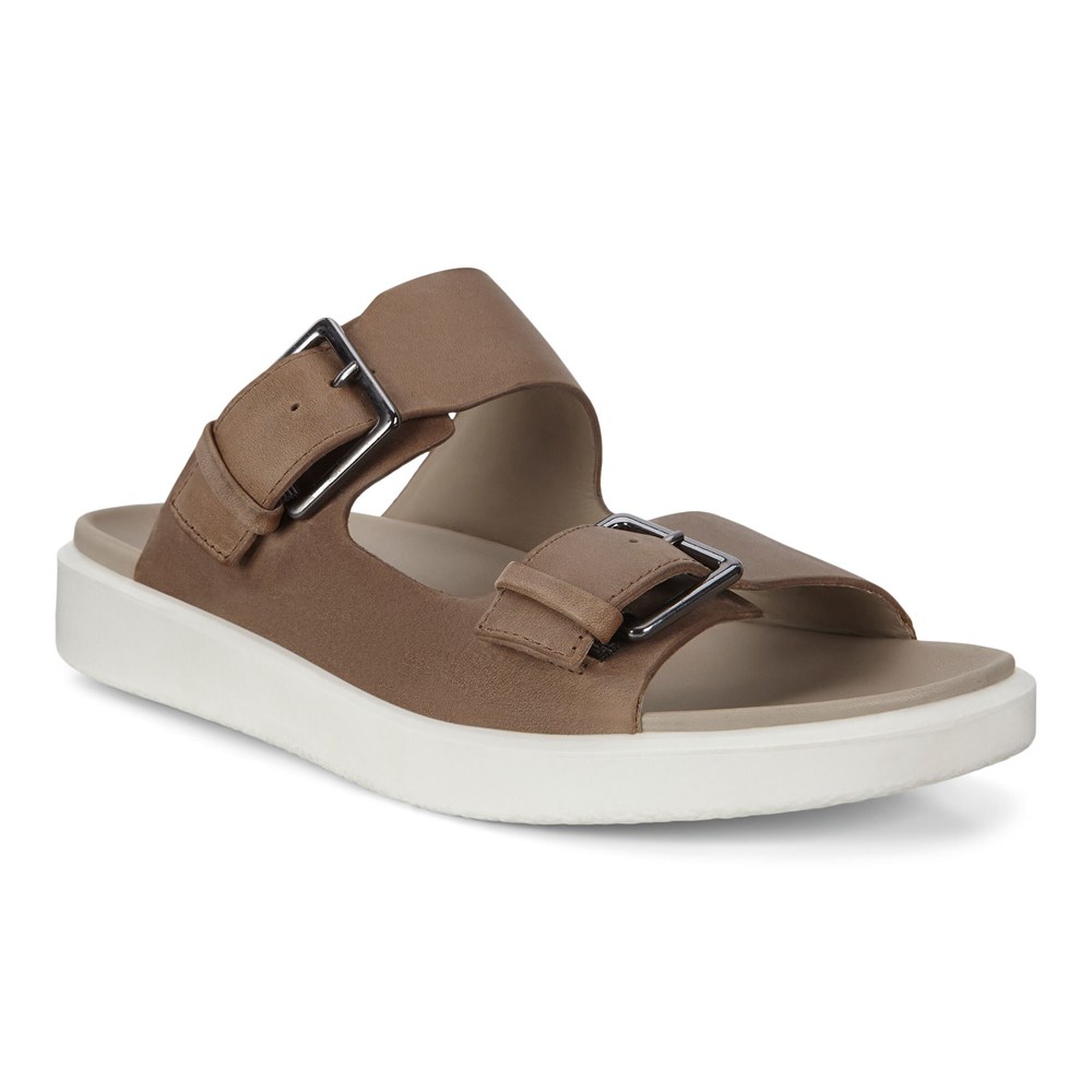 ECCO Mens Slides Grey - Flowt Lx - DEC-342507